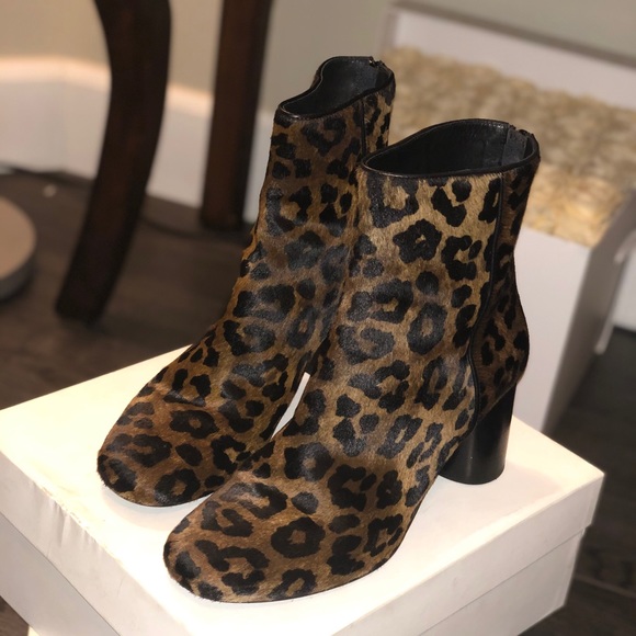 COPY - Sandro 🥇Sacha Leopard Ankle Boots 39 8-8.5 💄✨ - Picture 4 of 9